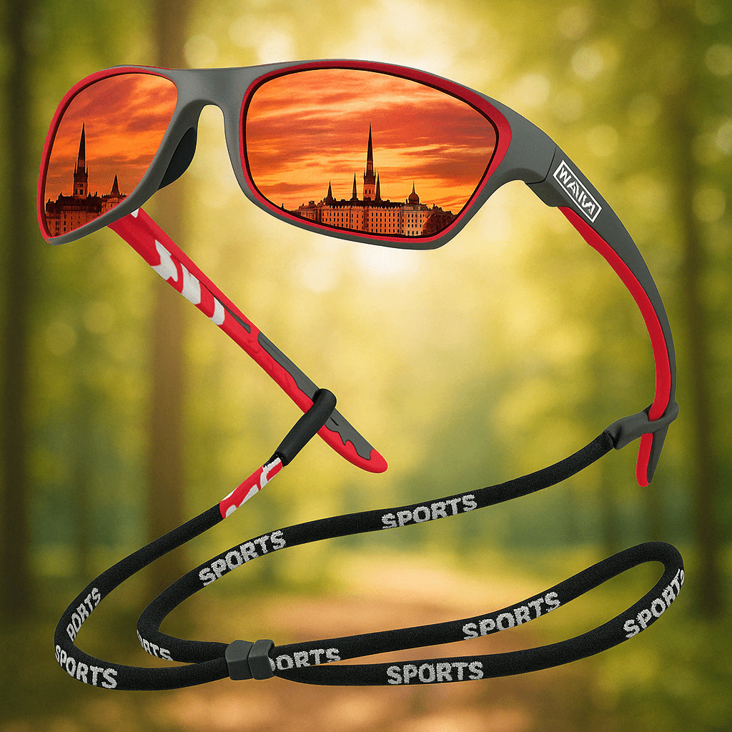 Polarized Sports Sunglasses UV400 Protection Outdoor Eyewear