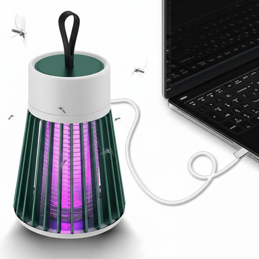 Portable UV Mosquito Trap Silent Chemical-Free Insect Killer Indoor Outdoor