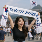 World Cup 2026 South Korea Fan Scarf National Team Supporter Scarf