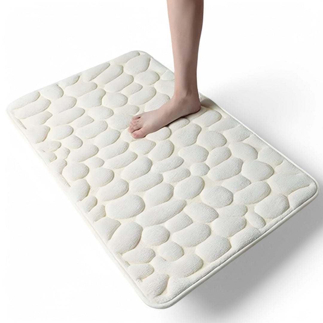 Absorbent Non-Slip Bath Mat for Bathroom and Toilet