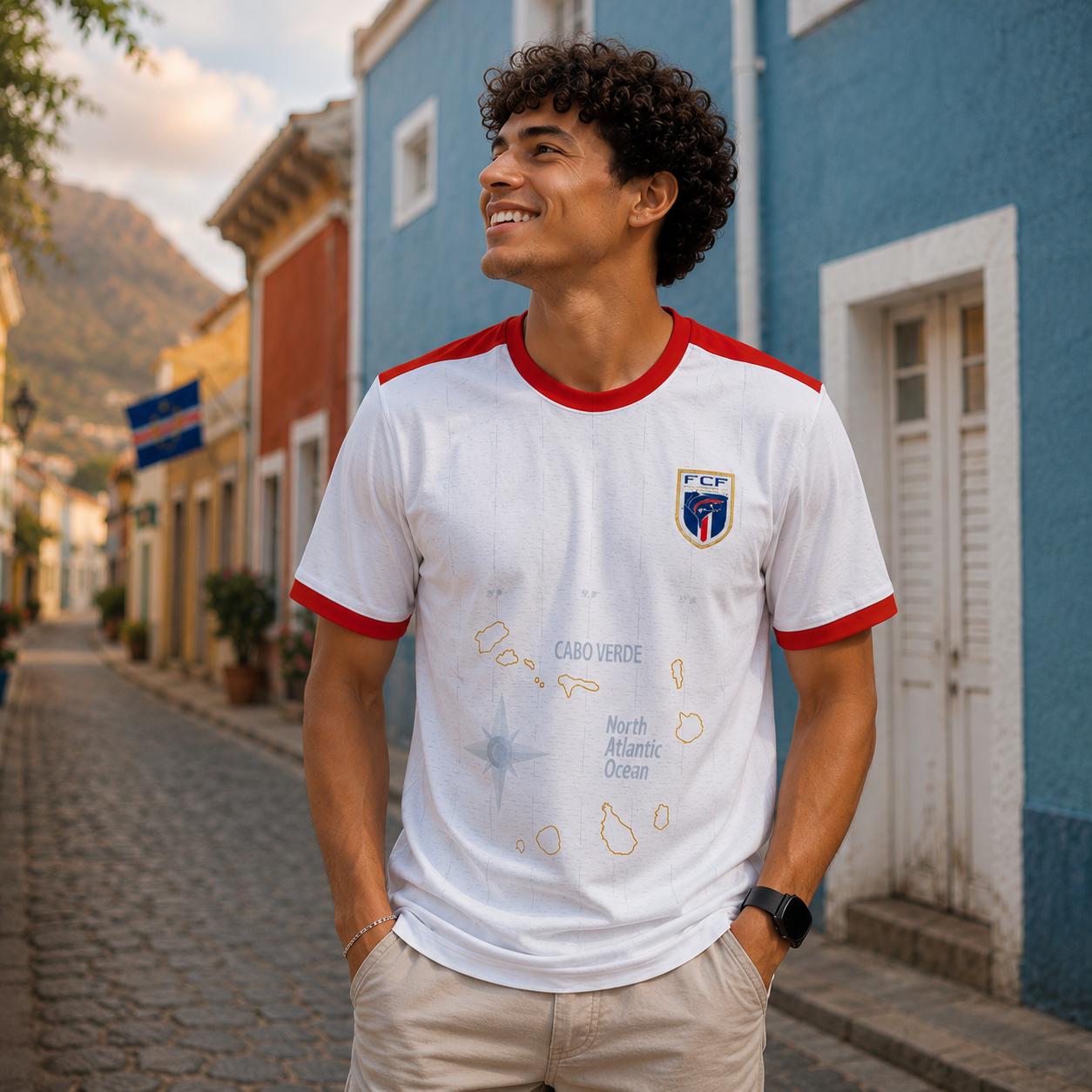 Cape Verde World Cup Jersey 2026 Mens Football Jersey