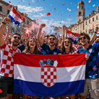 Croatia World Cup 2026 Wearable Body Flag 90x150 cm Fan Flag