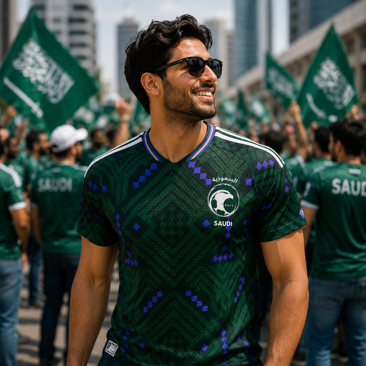 Saudi Arabia World Cup Jersey 2026 Mens Football Jersey Fan Shirt