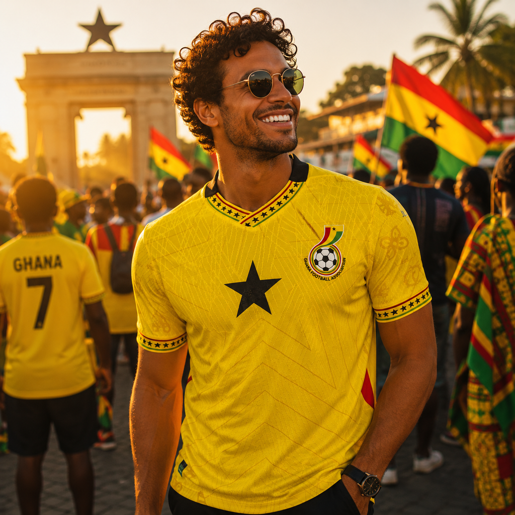 Ghana World Cup Jersey 2026 Mens Football Jersey Fan Shirt