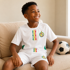 Kids Senegal 2026 World Cup Football Jersey Kit Home and Away Set