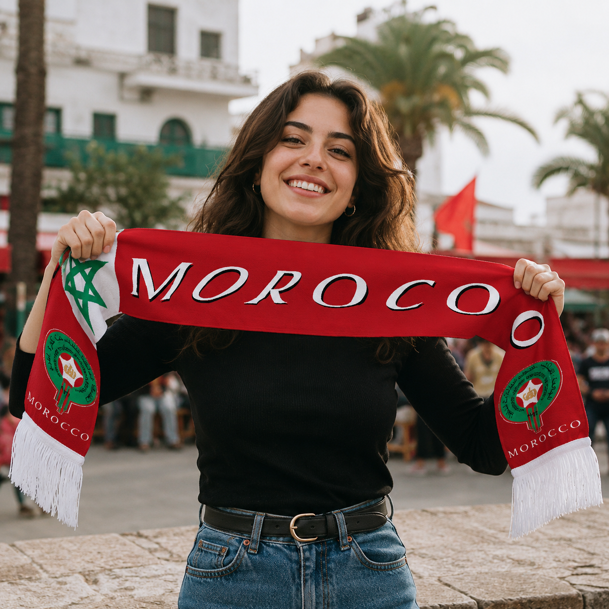 World Cup 2026 Morocco National Team Fan Scarf Supporter Scarf