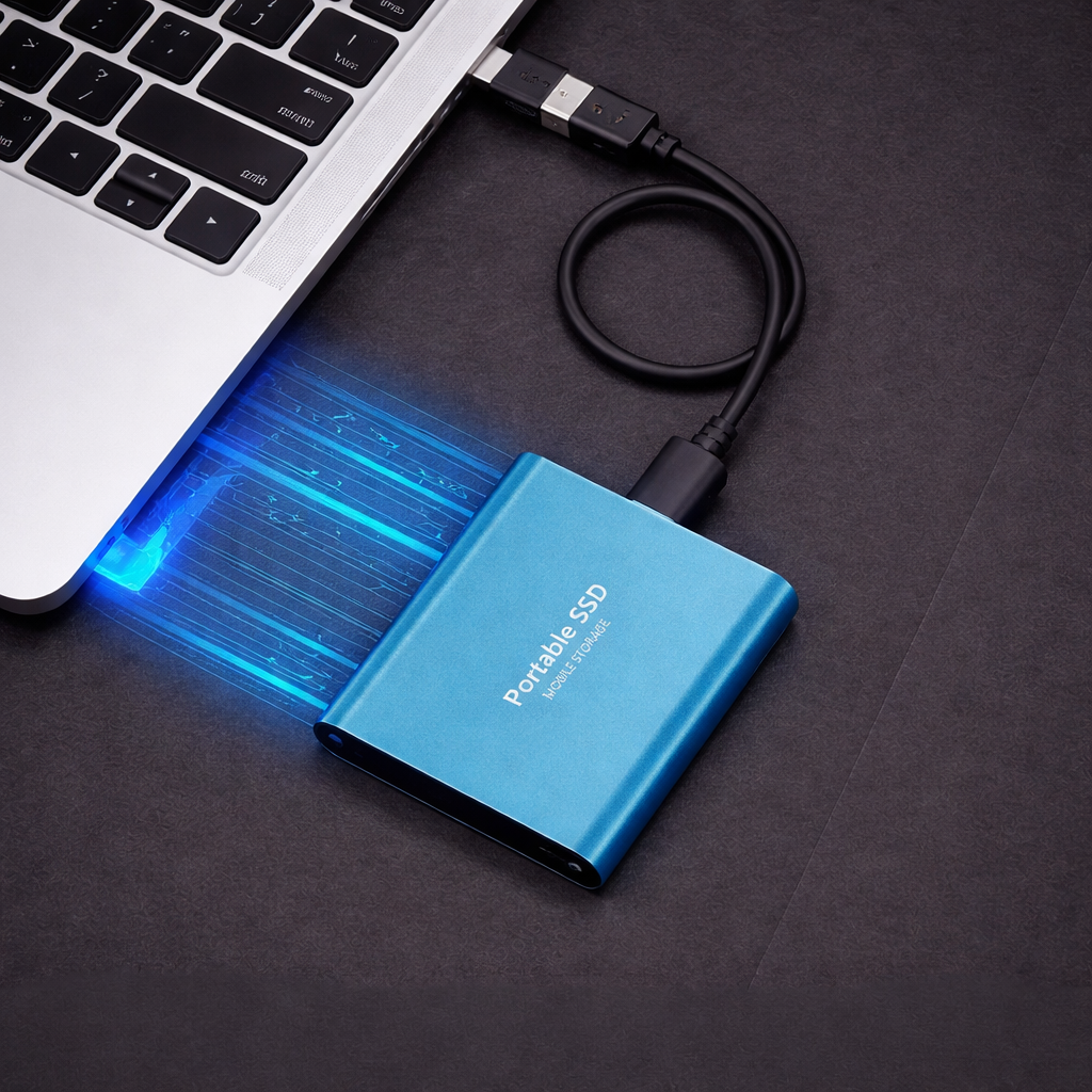 128TB Ultra Fast Solid State Drive SSD Compact Robust Design