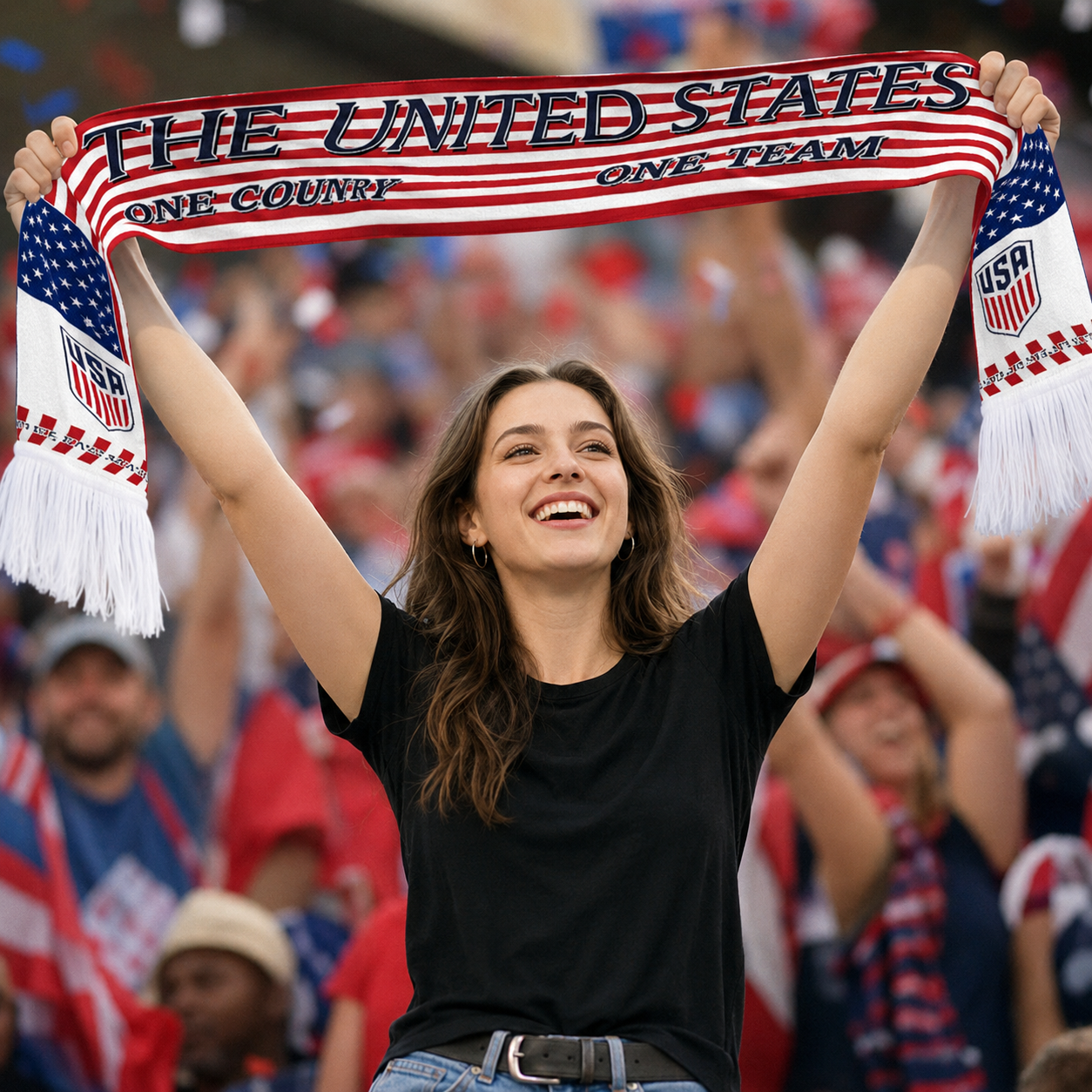 World Cup 2026 Fan Scarf National Team Supporter Scarf