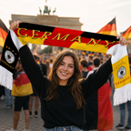Germany 2026 World Cup Football Fan Scarf National Team Supporter Scarf