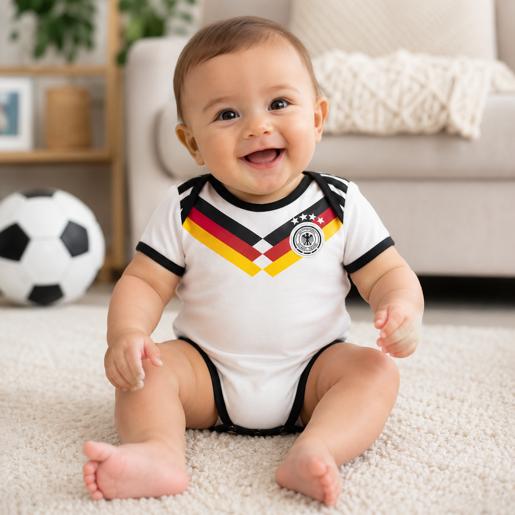 Baby Football Romper Infant Bodysuit Germany 2026 World Cup Fan Apparel