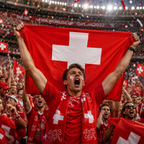 Switzerland 2026 World Cup Rectangular National Supporter Fan Flag