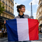 France 2026 World Cup Rectangular Supporter Fan Flag