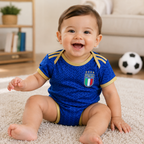 Baby Football Romper Infant Bodysuit Italy 2026 World Cup Fan Apparel