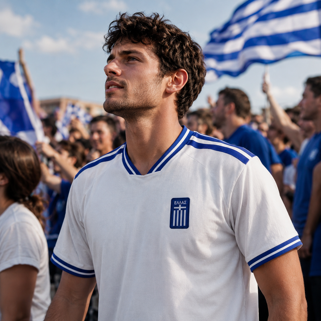 Greece World Cup Jersey 2026 Mens Football Jersey