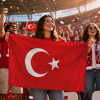 Turkey World Cup 2026 Wearable Body Fan Flag 90x150 cm