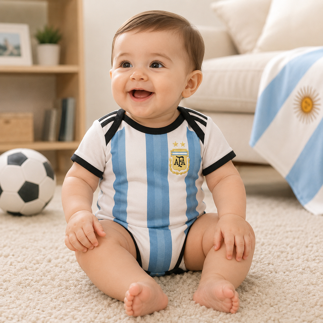 Baby Football Romper Infant Bodysuit Argentina 2026 World Cup