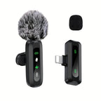Wireless Lavalier Microphone Dual USB-C Recording System