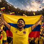 Colombia 2026 World Cup National Flag Rectangular Supporter Fan Flag