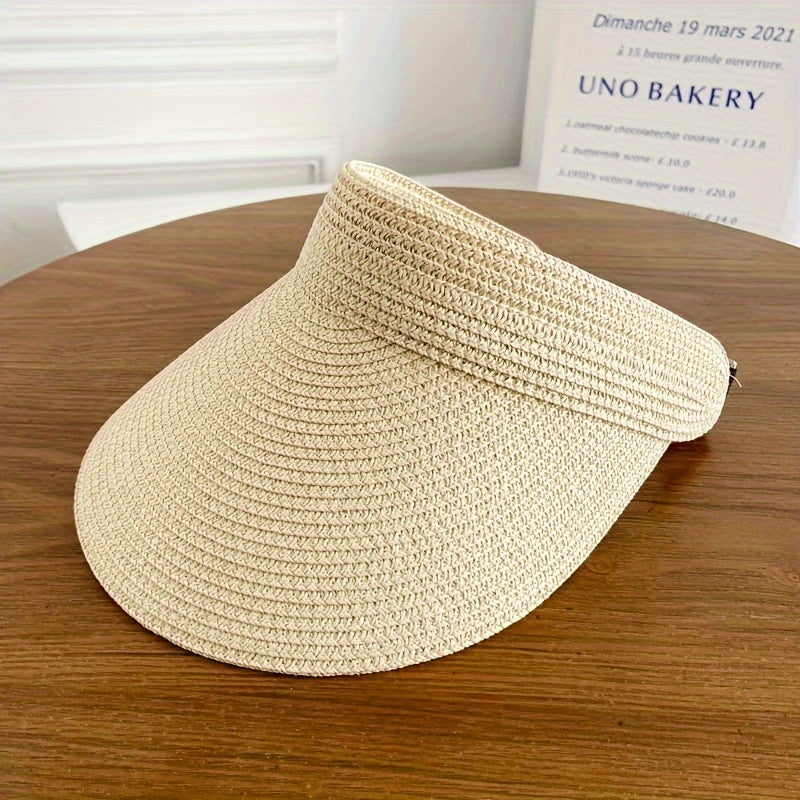 Foldable Wide Edge Sunshade Sun Crown UV Protective Sun Hat