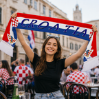 Croatia 2026 World Cup Football Fan Scarf National Team Supporter Scarf