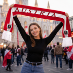 World Cup 2026 Austria National Team Fan Scarf Supporter Scarf