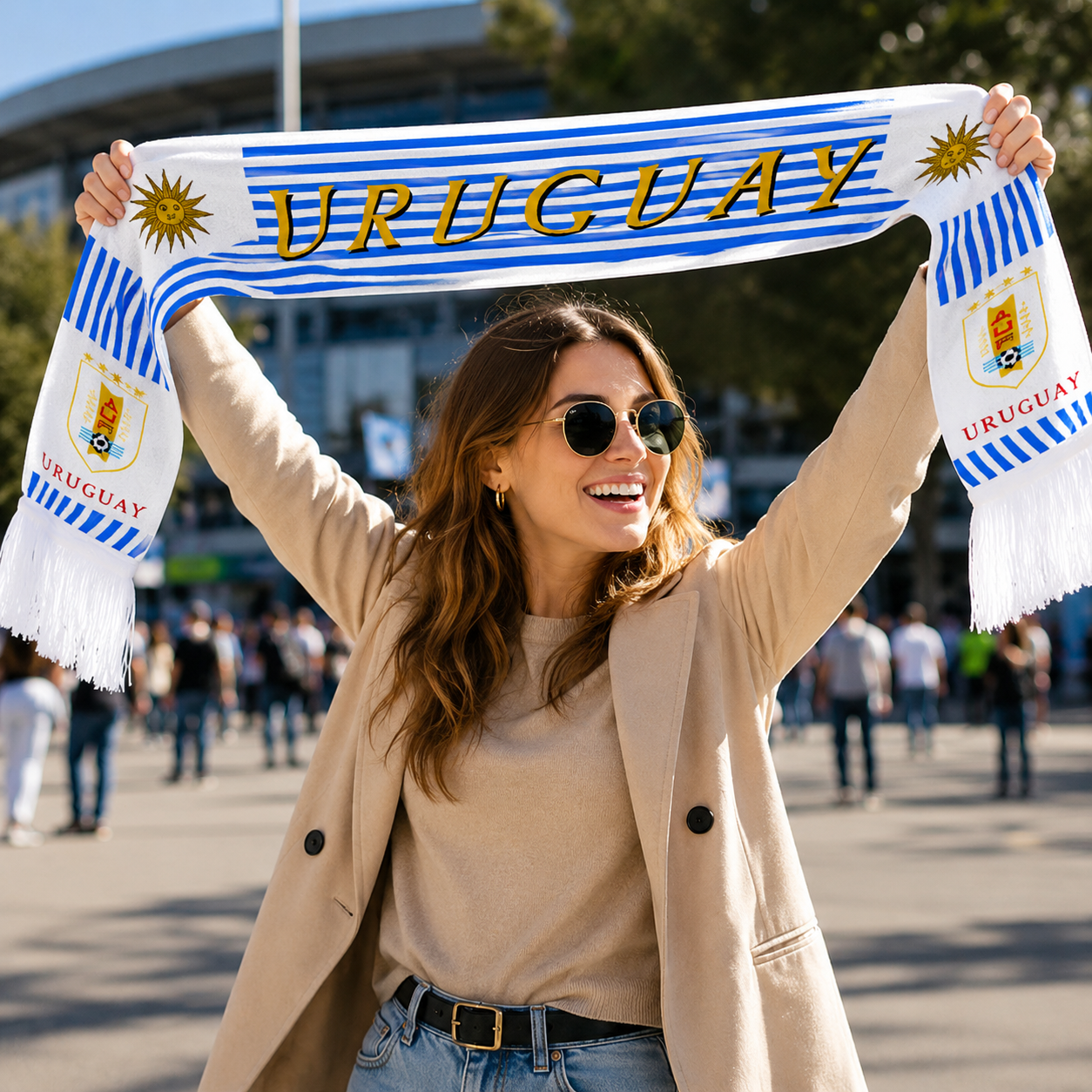 Uruguay World Cup 2026 Fan Scarf National Team Supporter Scarf