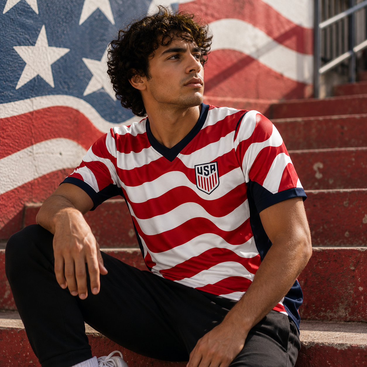 USA World Cup Jersey 2026 Mens Football Jersey