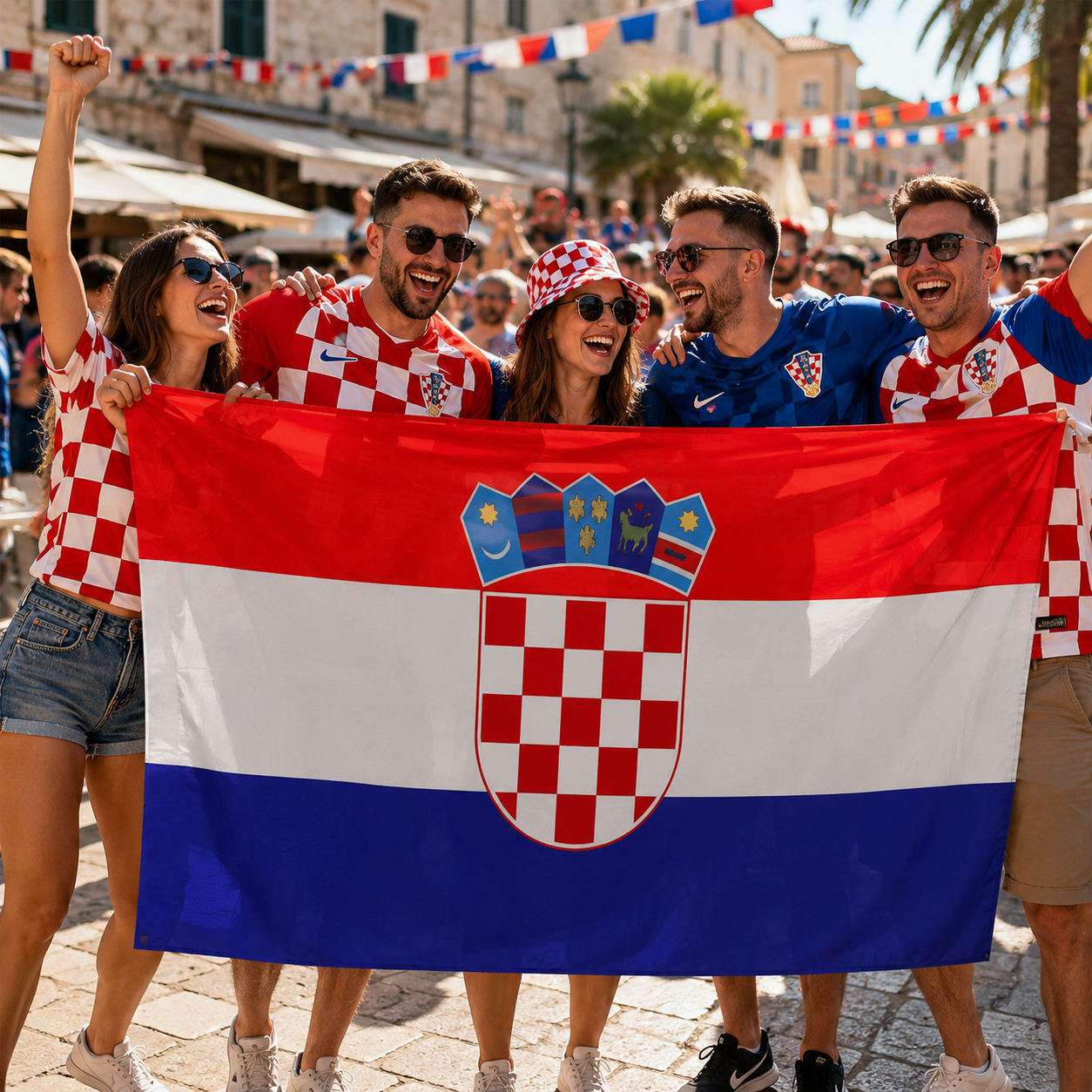 Croatia World Cup 2026 Wearable Body Flag 90x150 cm Fan Flag