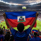 Haiti 2026 World Cup Rectangular National Supporter Fan Flag