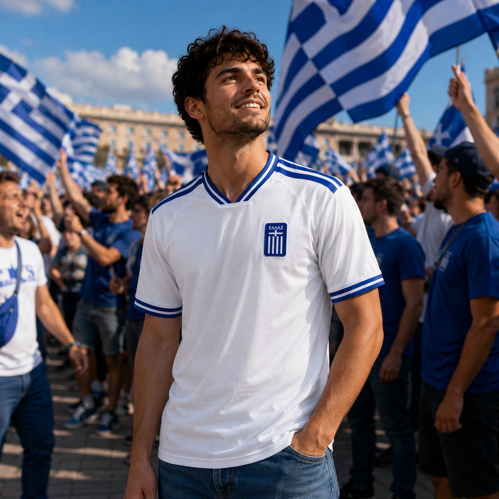 Greece World Cup Jersey 2026 Mens Football Jersey
