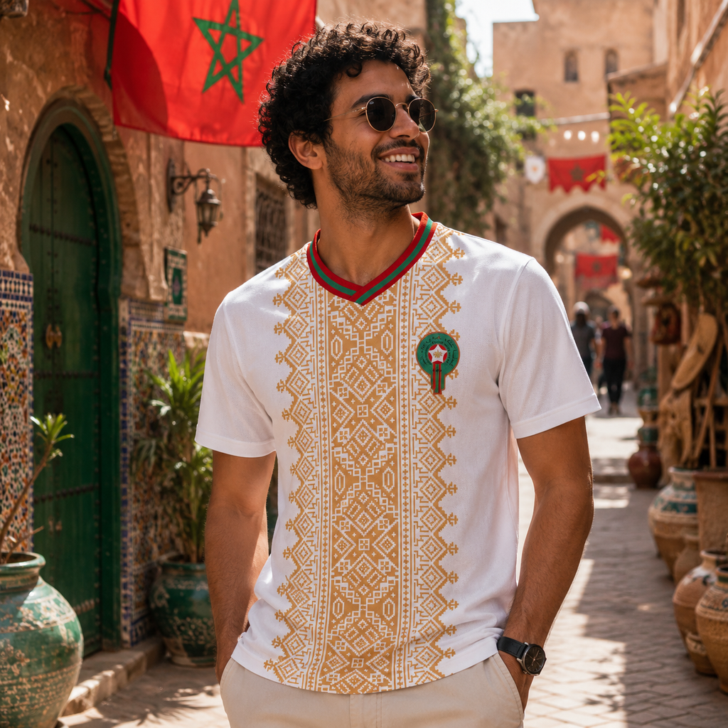 Morocco World Cup Jersey 2026 Mens Football Jersey