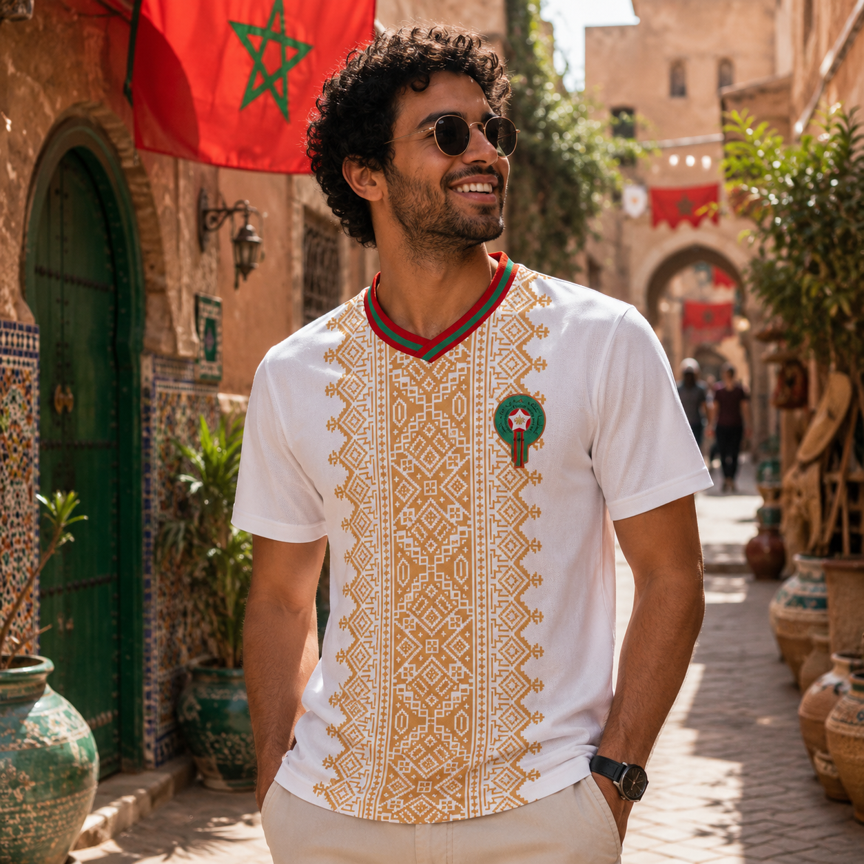 Morocco World Cup Jersey 2026 Mens Football Jersey