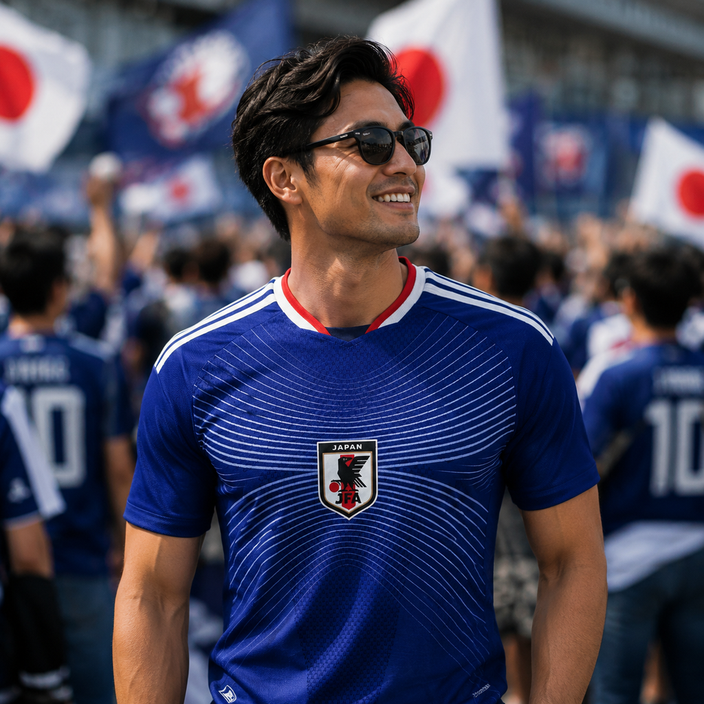 Japan World Cup Jersey 2026 Mens Football Jersey Away Fan Shirt
