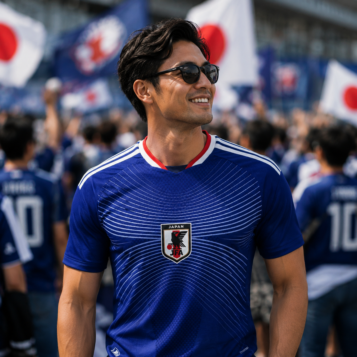 Japan World Cup Jersey 2026 Mens Football Jersey Away Fan Shirt