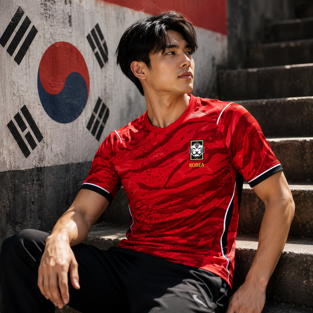 South Korea World Cup Jersey 2026 Mens Football Jersey