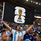FIFA 26 World Cup 2026 Rectangular Supporter Fan Flag