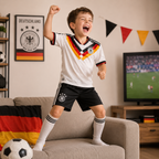 Kids Football Jersey Kit Germany 2026 World Cup Home and Away Set