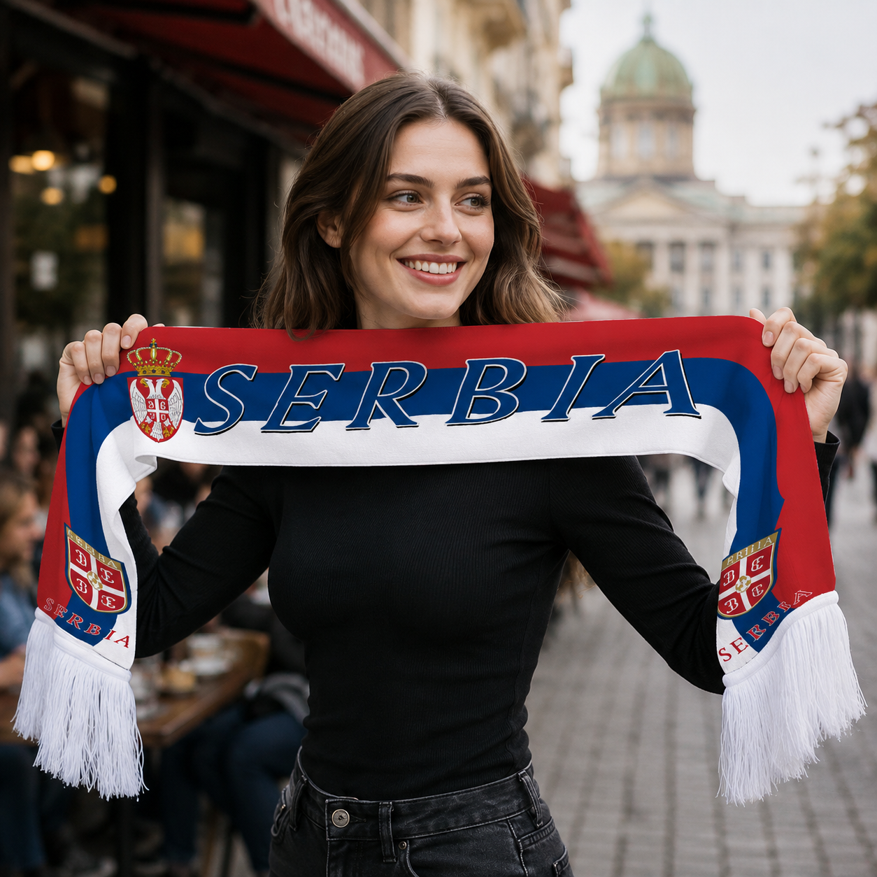 Switzerland 2026 World Cup Football Fan Scarf National Team Supporter
