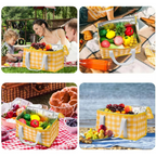 Insulated Picnic Cooler Bag Thermal Lunch Tote Soft Sided Cooler