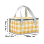 Insulated Picnic Cooler Bag Thermal Lunch Tote Soft Sided Cooler