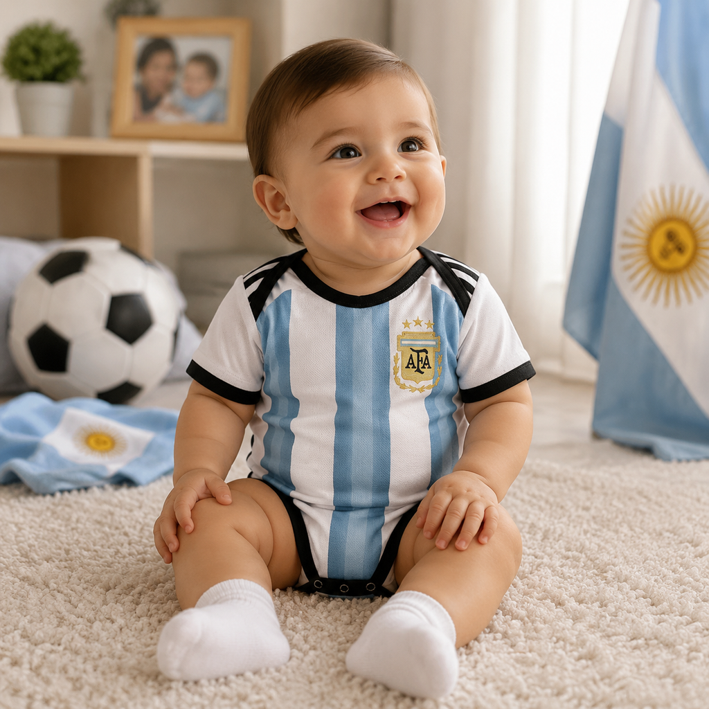 Baby Football Romper Infant Bodysuit Argentina 2026 World Cup