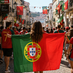 Portugal World Cup 2026 Wearable Body Fan Flag 90x150 cm
