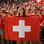 Switzerland 2026 World Cup Wearable Body Flag 90x150 cm Fan Flag