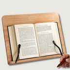 Wooden Adjustable Book Stand Reading Holder Pine Wood Holder