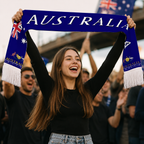 Australia 2026 World Cup Football Fan Scarf National Team Supporter Scarf