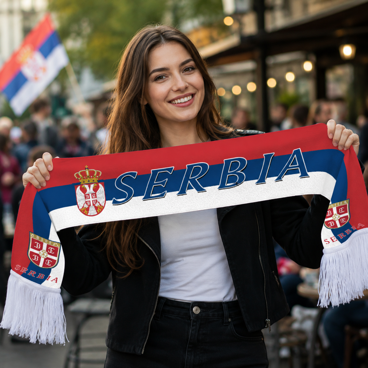 Switzerland 2026 World Cup Football Fan Scarf National Team Supporter