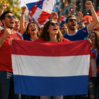 Netherlands 2026 World Cup Rectangular Wearable Fan Body Flag 90x150 cm