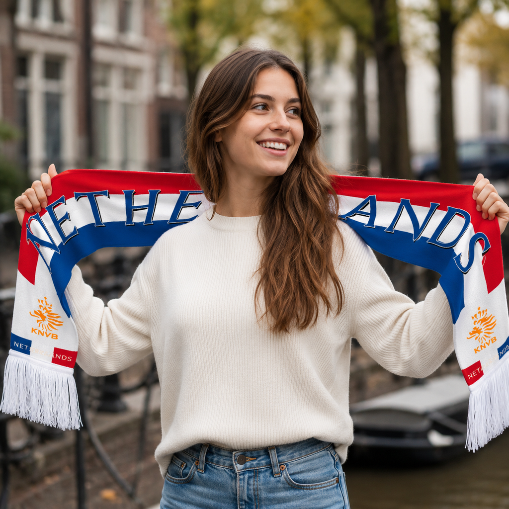 Netherlands 2026 World Cup Football Fan Scarf National Team Supporter