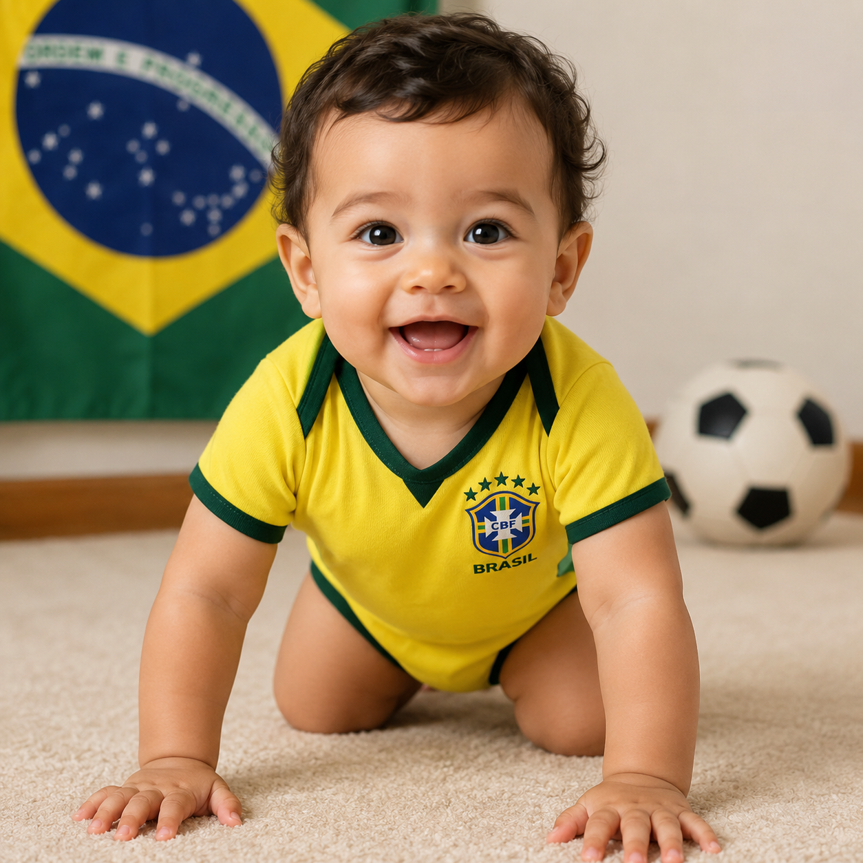 Baby Football Romper Bodysuit Infant World Cup 2026 Home Away Set