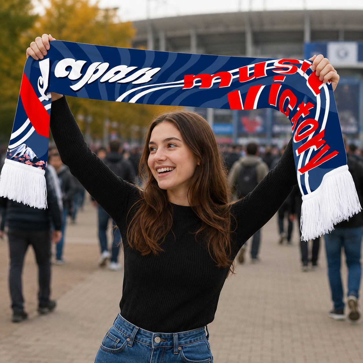 World Cup 2026 Japan National Team Fan Scarf Supporter Scarf